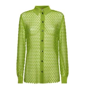 MISSONI Button down Long sleeve shirt - GREEN- size 40